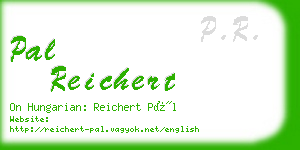 pal reichert business card